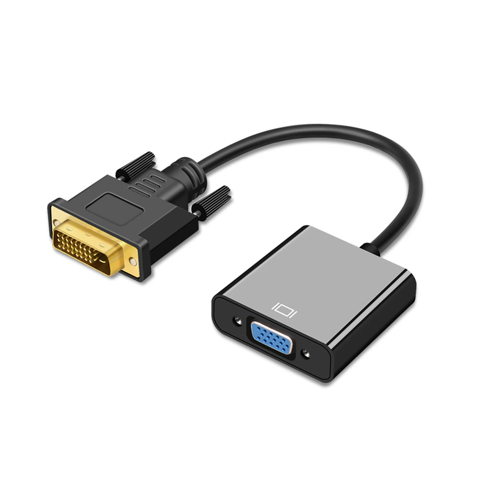 

Кабель-преобразователь с DVI на VGA, Full HD 1080P, 20 см, 7,87 дюйма