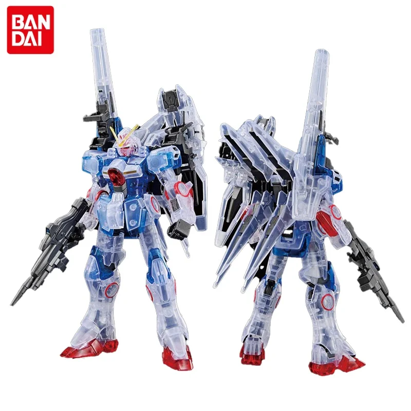 

Original Bandai Gundam Anime Figure HGUC 1:144 Second V Gundam Color Through Plate Assembling Model Anime Action Figures Toys