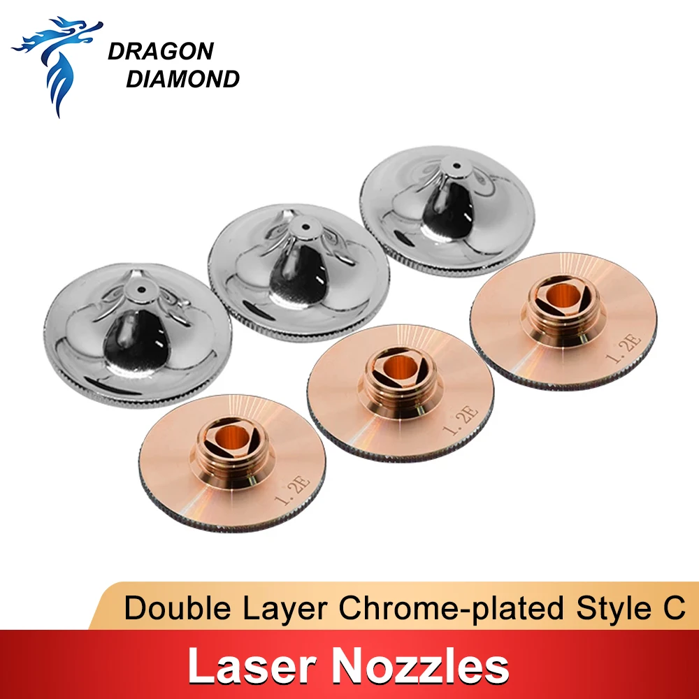 Лазерная насадка Dragon Diamond HS двухслойная хромированная сопла Penta Sonic D28 M11 Калибр 1 2-1