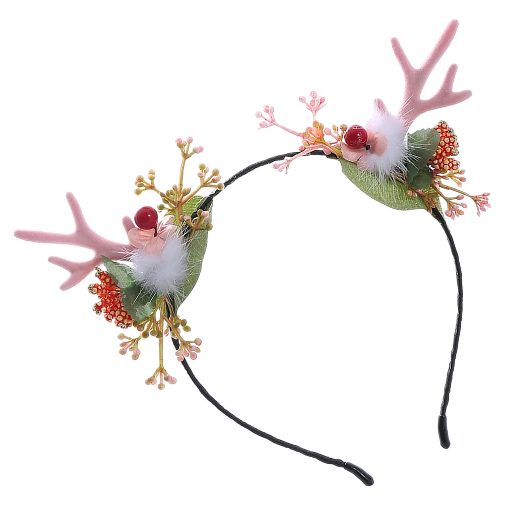 

New Year Hair Accessories Carnival Decoration Christmas Headdress Cosplay Mardi Gras Party Headbands Polyester Accessory Women