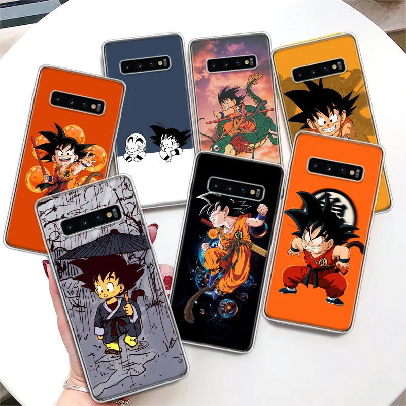 

Cartoon Goku Dragon Ball Coque Phone Case For Samsung Galaxy Note 20 Ultra 10 Plus 9 8 M12 M21 M30S M31 M32 M51 M52 J4 J6 + J8 C