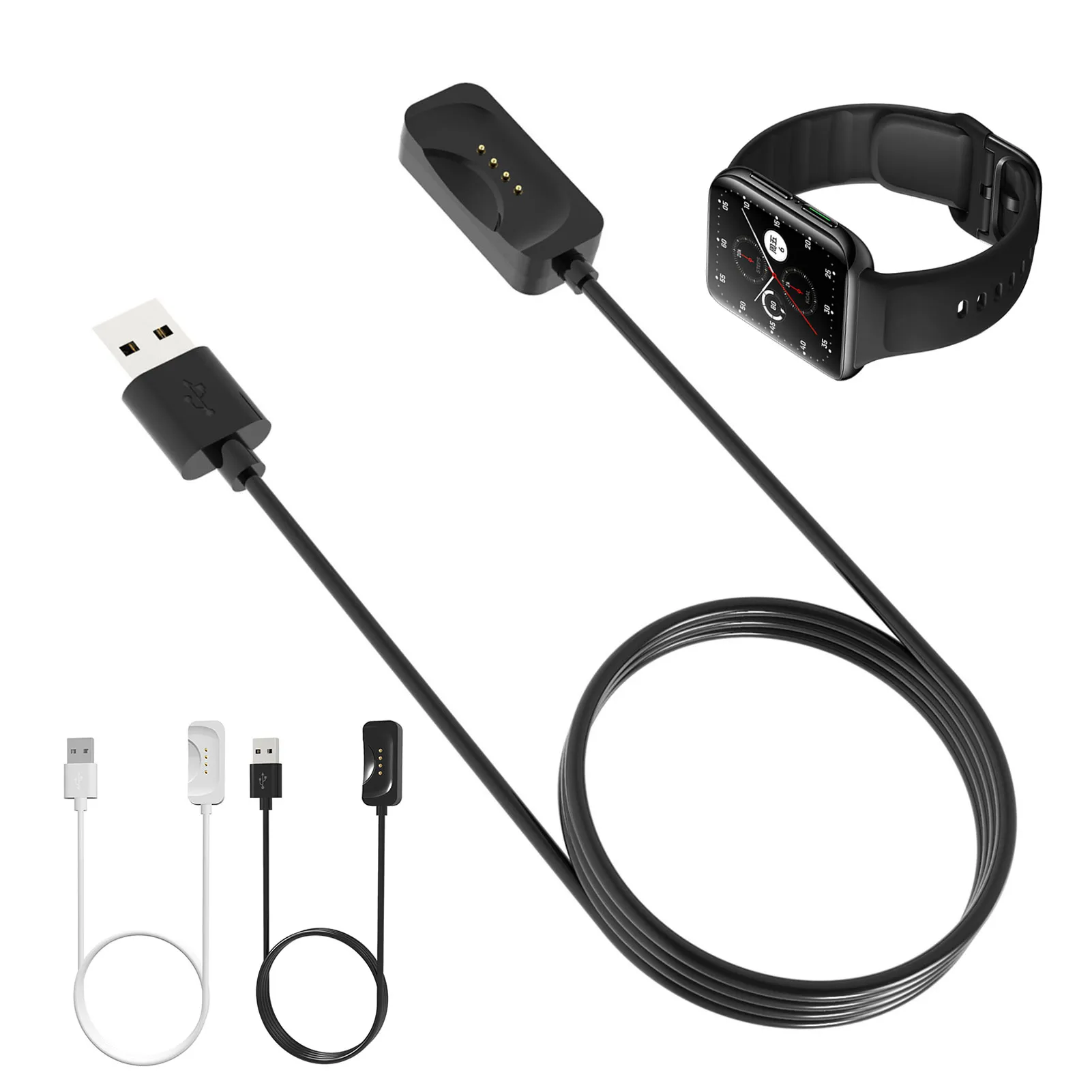 

Док-станция для смарт-часов, 100 см, USB-кабель для быстрой зарядки