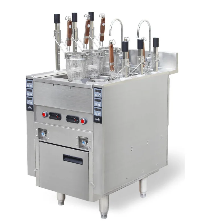 

Professional Restaurant Use Automatic Lift-up 6 Heads Electric Noodle Cooker/Noodle Boiler/Pasta Boiler