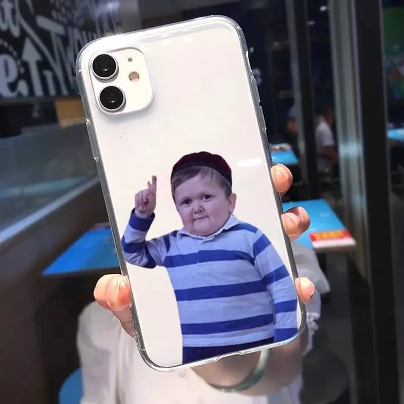 

2022 Trend Funny hasbulla Phone Case for iPhone 11 12 13 mini pro XS MAX 8 7 6 6S Plus X 5S SE 2020 XR clear case