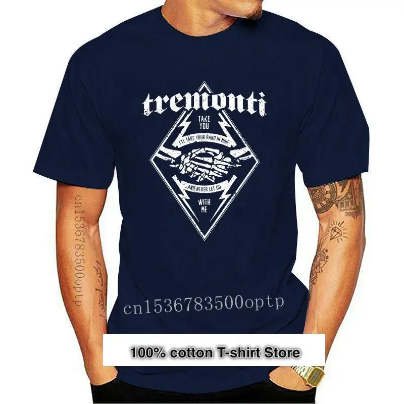 

Camiseta Tremonti Take You With Me para hombre, camisa de манга corta de algodón para Fitness, 035345