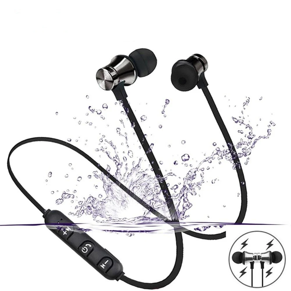 Магнитные Беспроводные Bluetooth 4 2 наушники-вкладыши XT11 спортивные наушники стерео