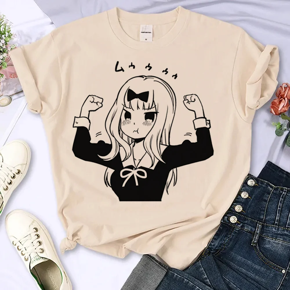 

Женская летняя дизайнерская футболка Kaguya Sama Love Is War, одежда в японском стиле 1920-х годов