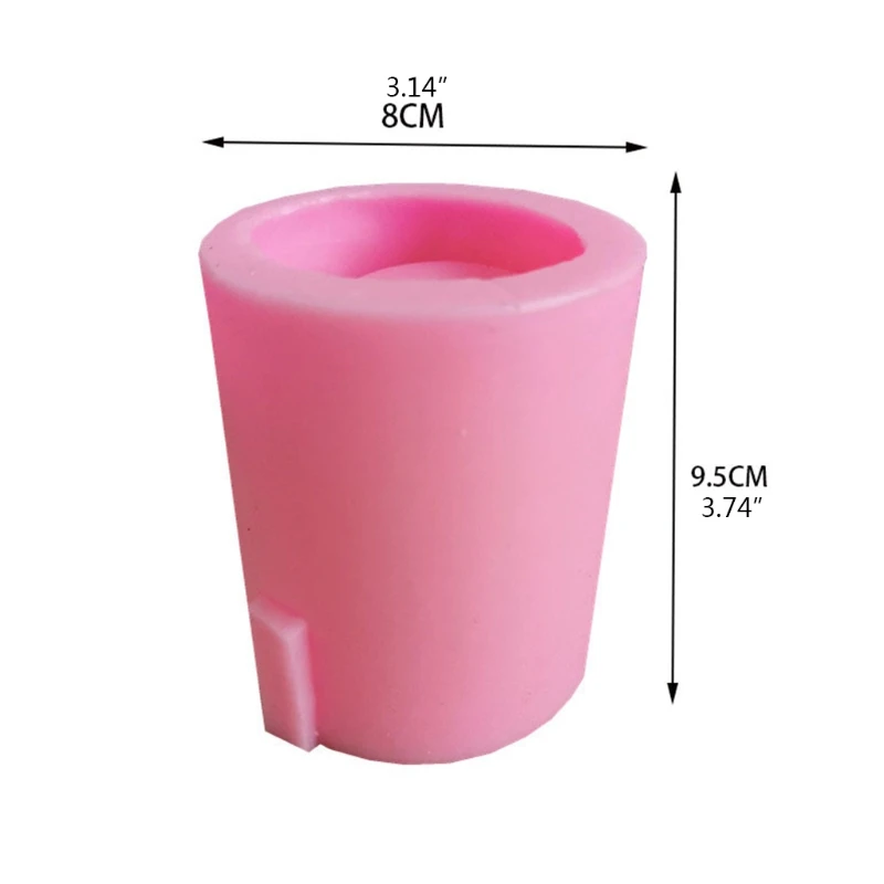 

69HB Little Bear Succulents Flower Pot Epoxy Resin Mold Plant Vase Silicone Mould DIY Crafts Concrete Clay Casting Tool