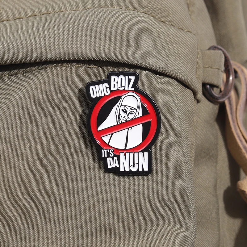 Креативная Эмалированная Булавка С Ограничением Ужасов Элегантная Для