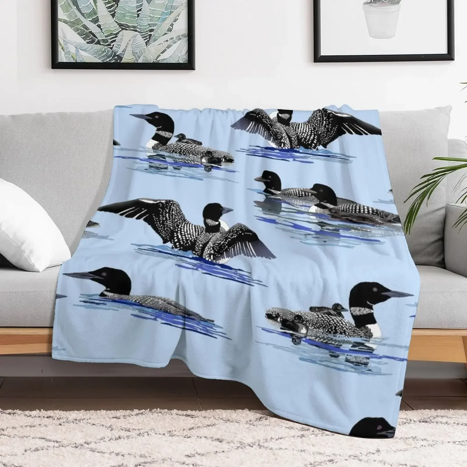 Одеяло Lots of Loons Роскошные дизайнерские одеяла для кровати теплые зимние