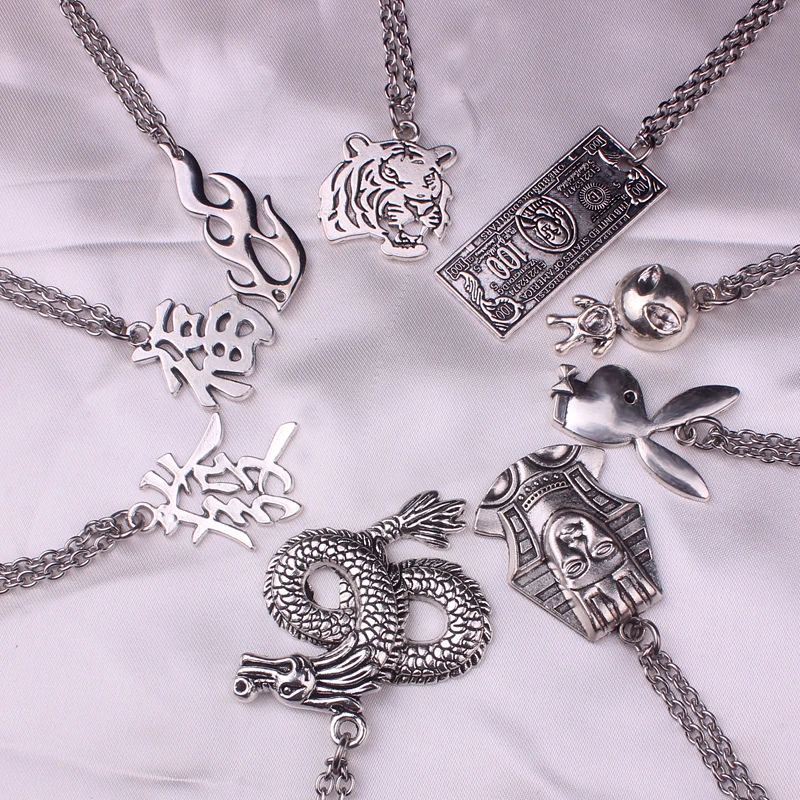 

Fashion Cute Long Ear Bunny Pendant Necklaces Punk Charm Choker Party Aesthetic Goth Women Girls Jewelry Gifts Clavicle Chain