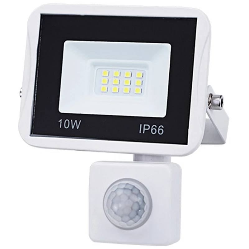 

LED Floodlight PIR Motion Sensor LED Spotlight Outdoor Wall Reflector Lighting Waterproof Garden Lamp