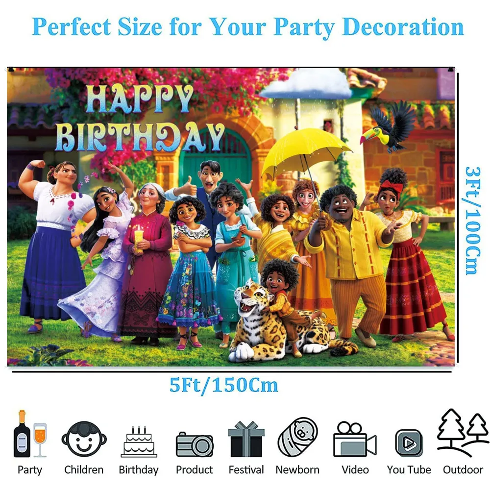 Студийный Виниловый фон для фотосъемки детей с изображением Диснея |