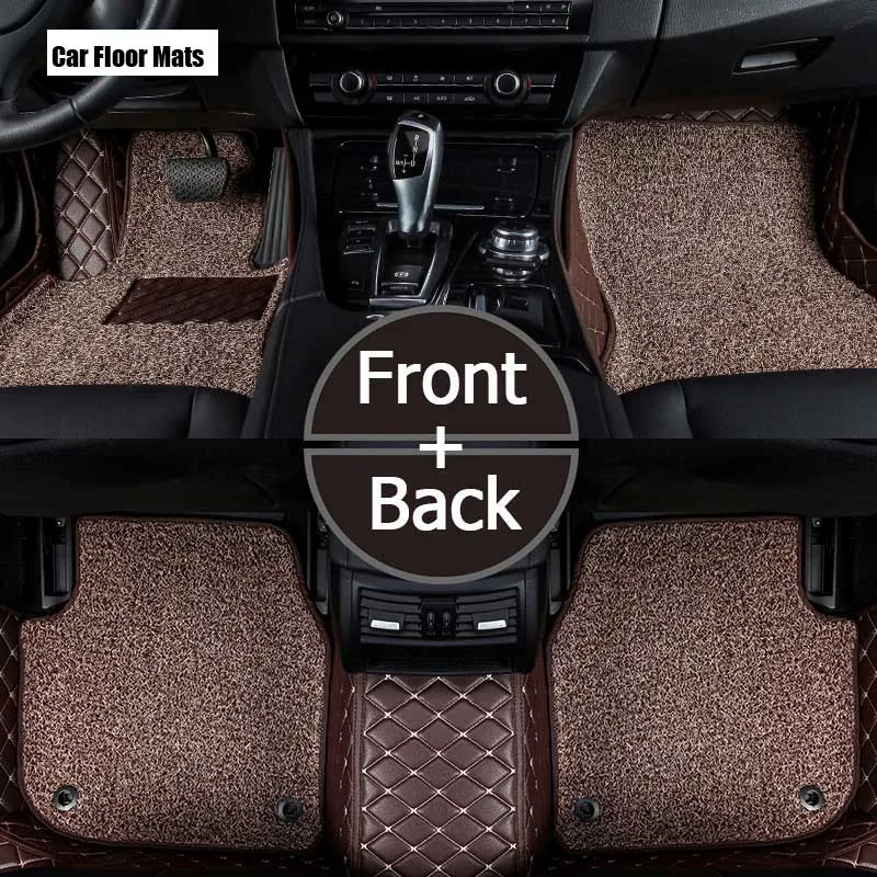 

Автомобильные коврики для Hyundai Santa Fe Seven Seats 2013, 2014, 2015, 2016, 2017, 2018, 2019, подушечки для ног, ковер, аксессуары для интерьера