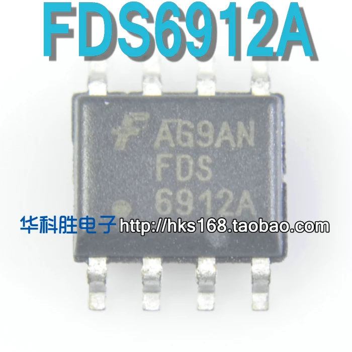 Оригинал 10 шт./6912A FDS6912A IC SOP-8