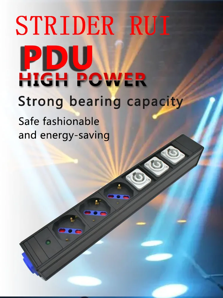 PDU Power Strips Schuko Powerlink Power Link Выходная коробка Авиационная вилка с входом и розеткой Powercon Германия Италия Розетка 2-12AC (art.: 3920ccc0db396) - 3920ccc0db396