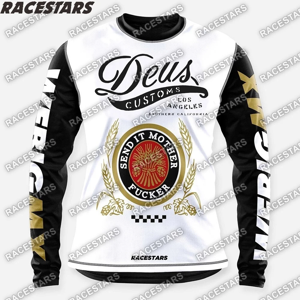 

Enduro Jersey MTB Motorcycle Shirt Downhill Mountain Outdoor Cycling Jersey Motocross DH Bike T-Shirt MX Maillot Ciclismo Hombre