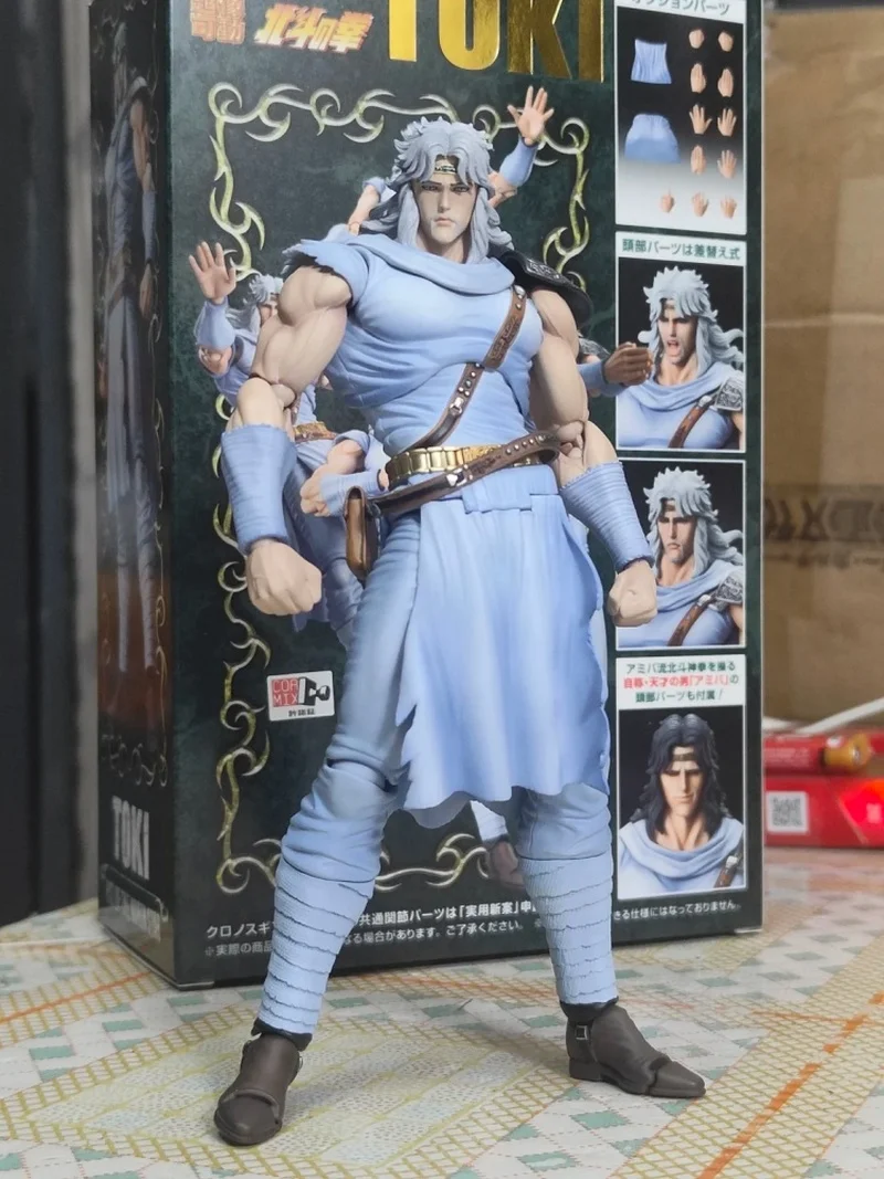 Фото В наличии Fist Of The North Star Toki Фигурка Medicos Chobitsu KōDō 100% оригинал ПВХ Аниме Модель Коллекция игрушек Кукла в подарок №3