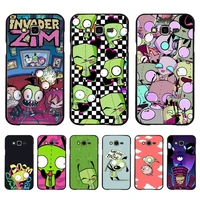 yndfcnb invader zim phone case for samsung a51 a30s a52 a71 a12 for huawei honor 10i for oppo vivo y11 cover