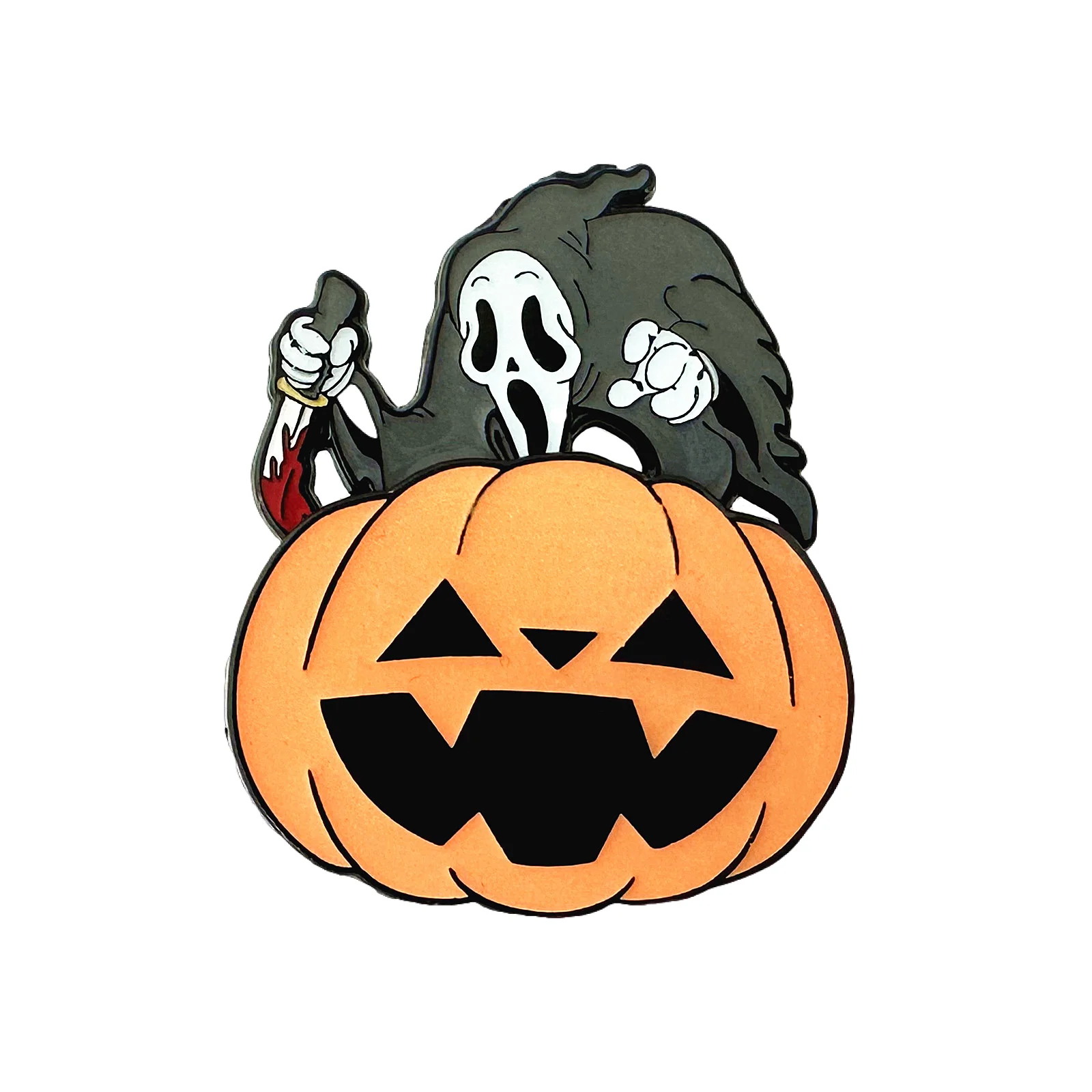 

2023 New Cartoon Beautiful Girl Brooch High Quality Cosplay Horror Halloween Pin Kawaii Metal Small Jewelry