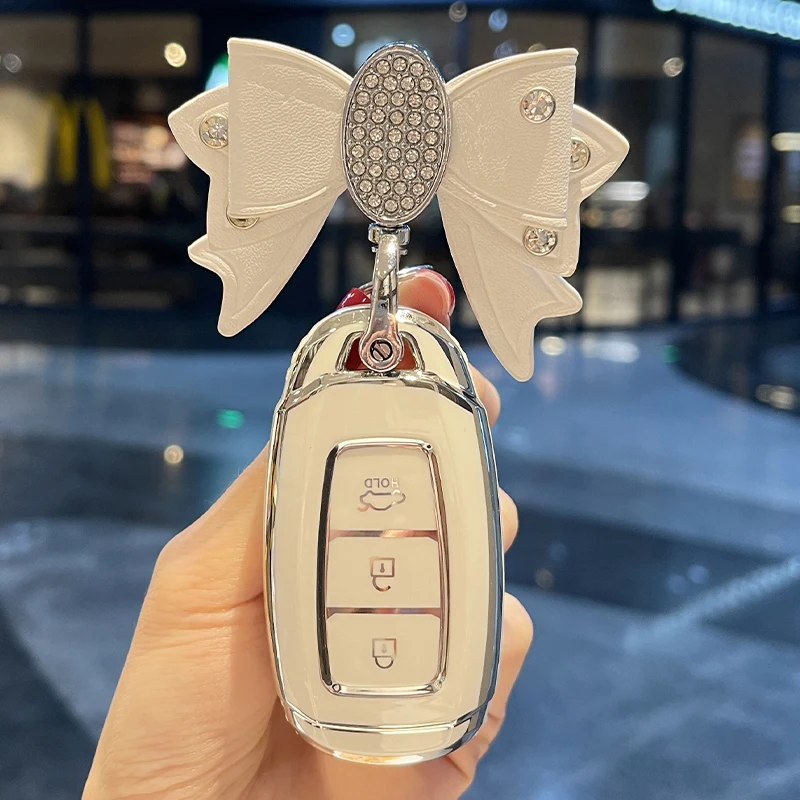 

Новинка ТПУ чехол для автомобильного ключа чехол для ключа для Hyundai Santa I30 IX35 Encino KONA Solaris Azera великолепное Elantra Accent Fe Аксессуары