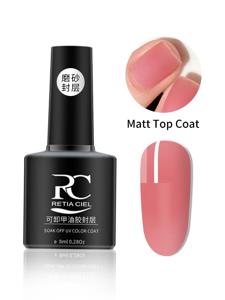 Гель-лак для верхнего и базового покрытия без протирания |