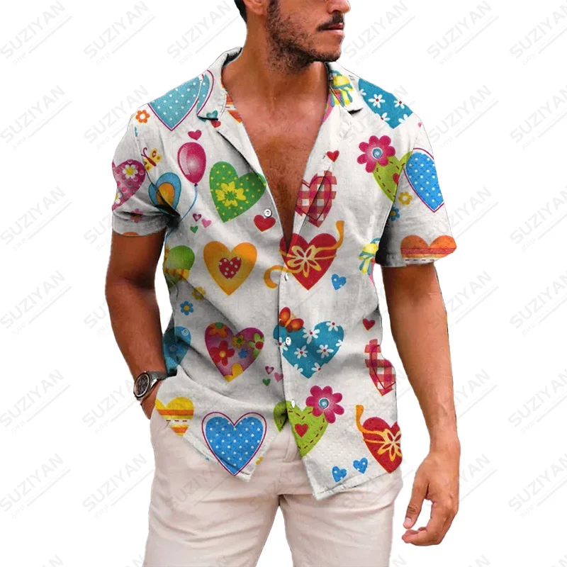 

Clothes 1 Gothic Top Quality Stripped Summer For Men Hawaiian Patterns Fashionable Ethnic 3D Printing Urban Style Standard-Fit
