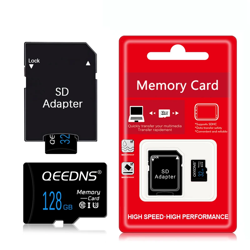

Оригинальная мини SD TF карта 256 ГБ 128 Гб 64 ГБ 32 ГБ 16 ГБ 8 ГБ флэш-карта класс 10 Micro TF SD карта памяти для смартфона дрона