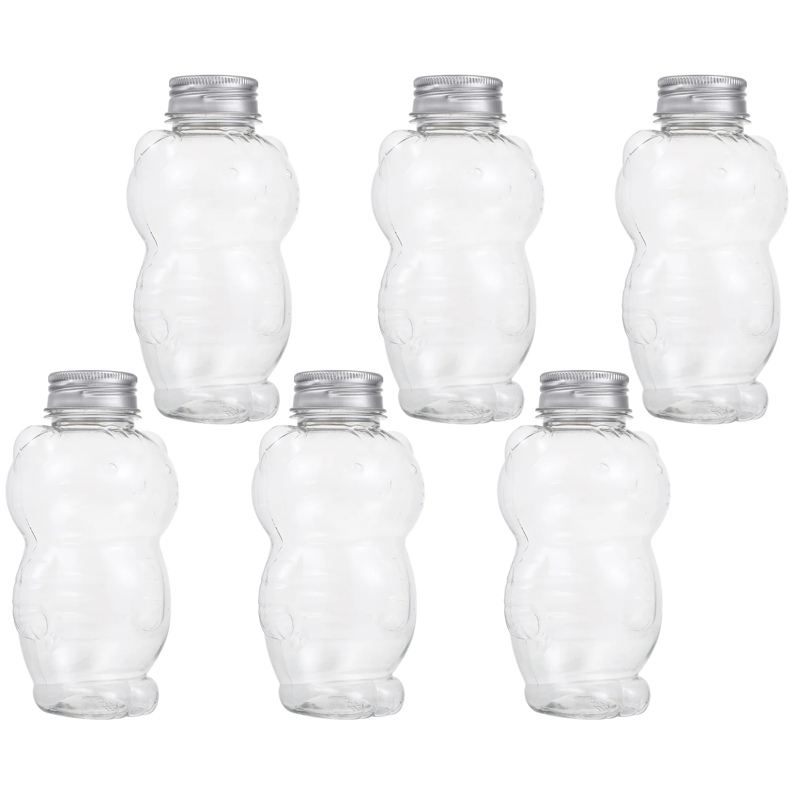 

6 шт., портативные бутылки для соковыжимания, с крышками