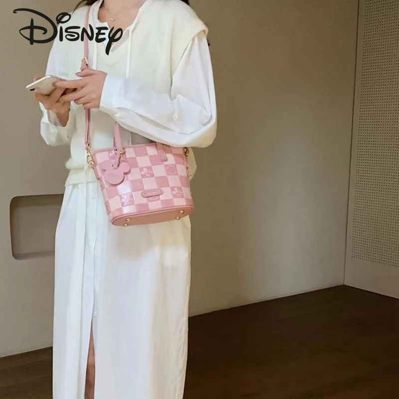 Disney Mickey's New Women's Handbag Fashionable High Quality Women's Shoulder Bag Advanced and Versatile Women's Crossbody Bag