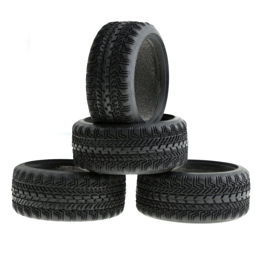 

4Pcs Rubber Tire Tyre for 1/10 RC On-Road Drift Touring Car Sakura Traxxas HSP Tamiya HPI Kyosho RedCat,5