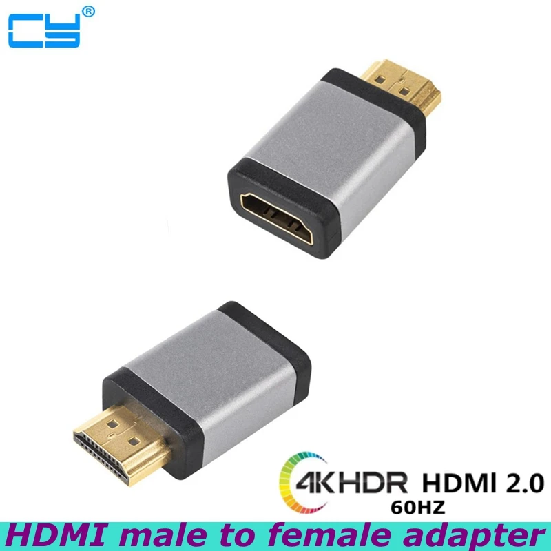

HDMI-совместимый штекер-гнездо Кабельный разъем адаптера порта 4K * 2K 60 Гц проектор отображает расширение монитора HDTV