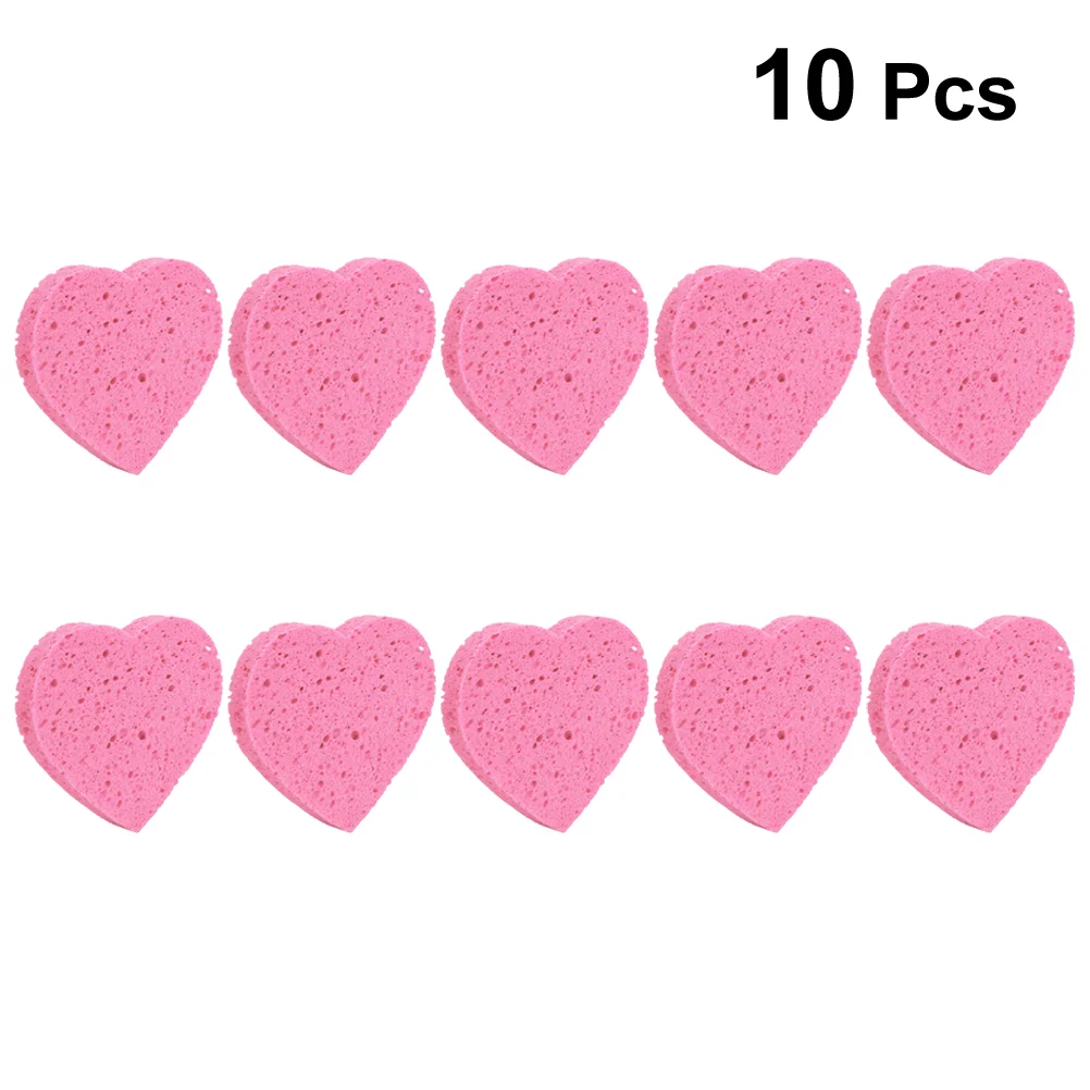 

Sponge Face Facial Sponges Cleansing Heart Makeup Compressed Cleaning Shaped Skin Exfoliating Washing Removal Up Care Shape