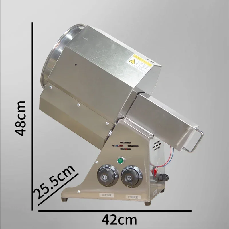 110 В небольшая машина для обжарки каштана арахиса семян дыни кофейных зерен