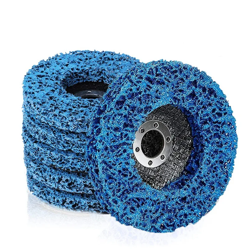 

6PCS Strip Stripping Wheel 115Mm 4.5Inch Paint Removal Disc For Angle Grinder Clean Remove Paint Coating Rust Welds