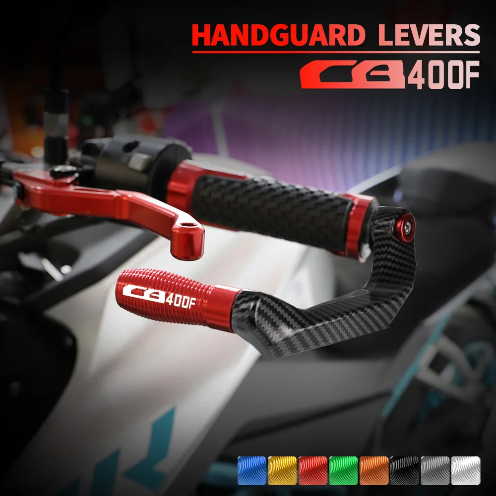 

For Honda CB400 F/X Motorcycle Handlebar Grips Guard Brake Clutch Levers Guard Protector CB400 F CB400X 2013 2014 2015 Parts
