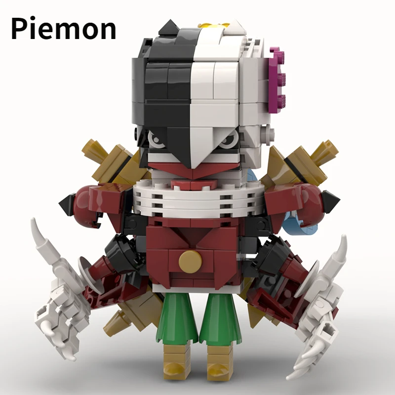 

MOC Animation Digimon Adventure Series Peripheral Piemon Assembled Block Model Toy Decoration Children's Birthday Gift