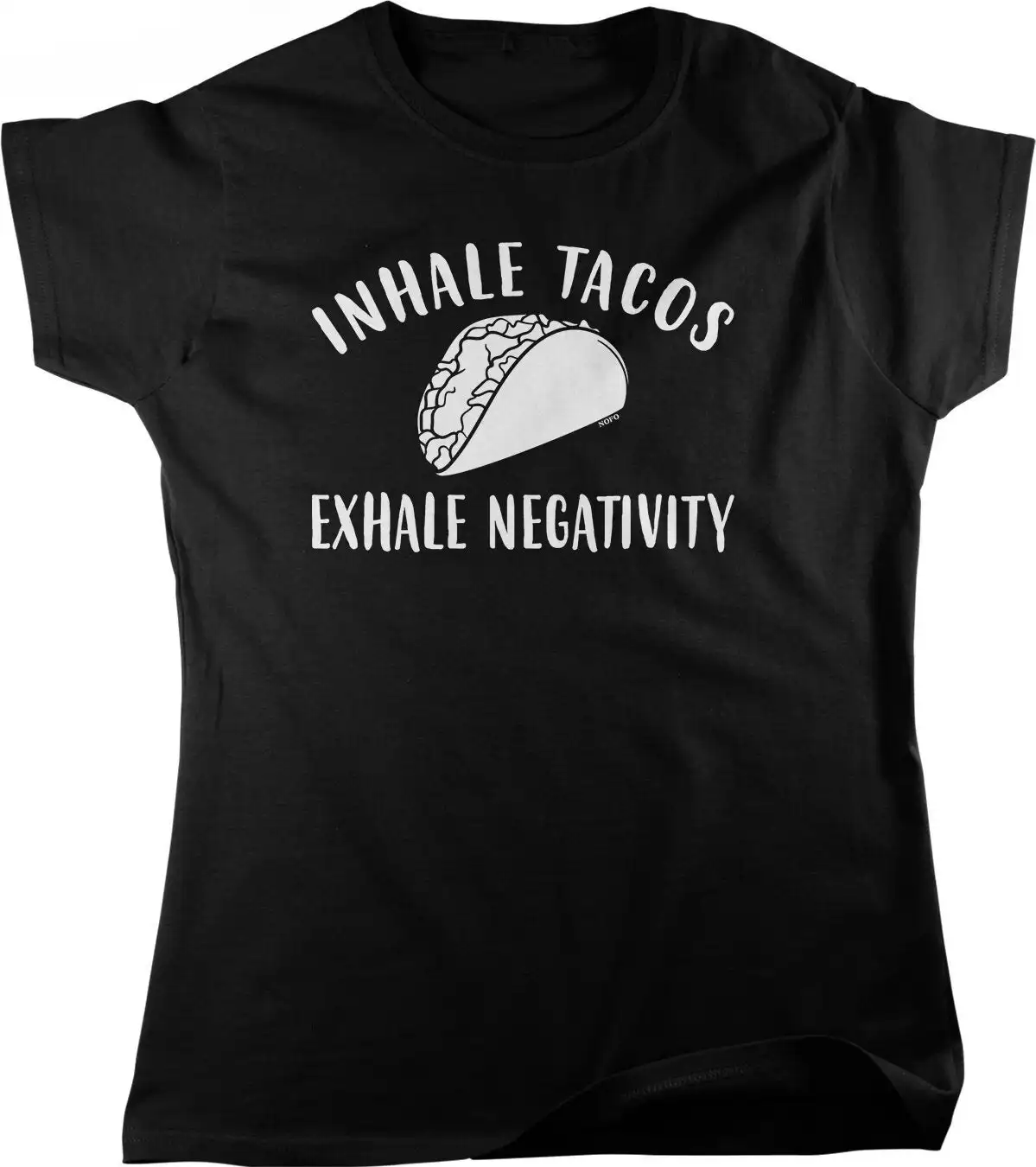 Женская футболка Inhale Tacos Exhale Negativity HOOD_01894