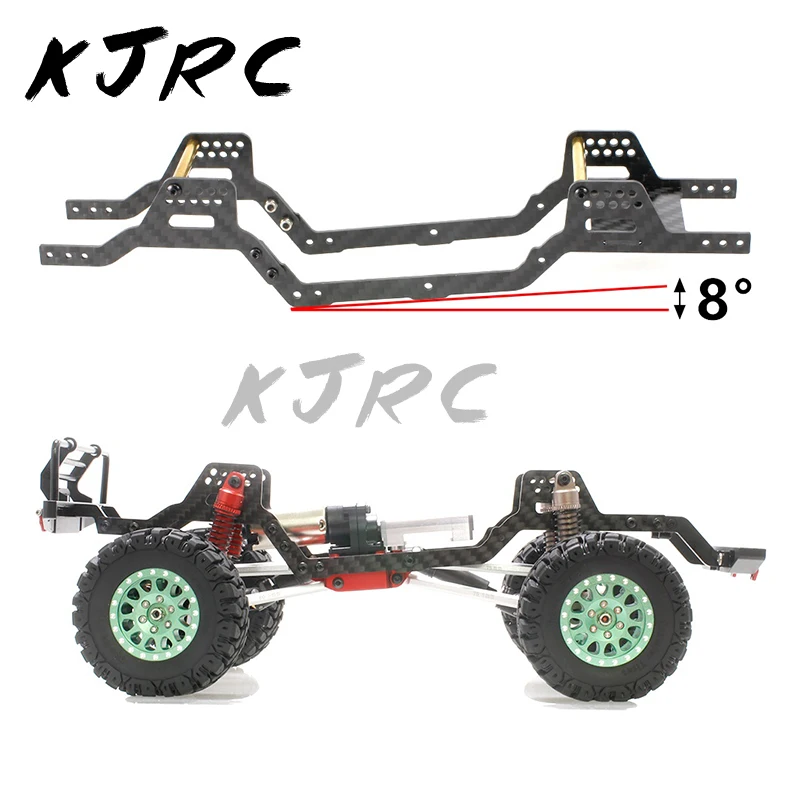 KJRC TRX4M LCG комплект шасси из углеродного волокна рама перекладина для 1/18 RC