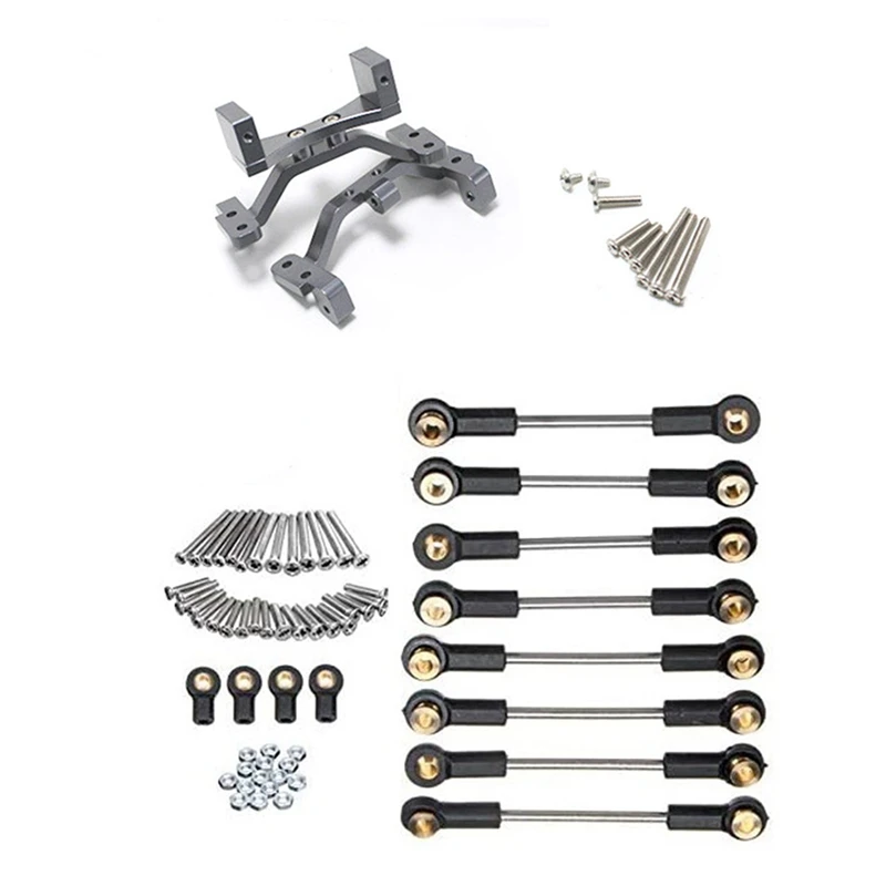 

Metal Pull Rod Base Seat Mounts Servo Set With Upgrade Replacement Part Metal Suspension Toe Link Tie Rod Set