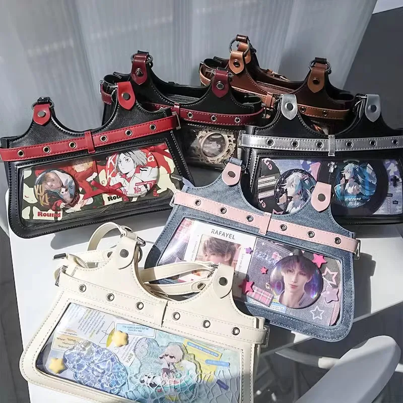 Модная дизайнерская сумка на плечо с отображением JK униформа из искусственной