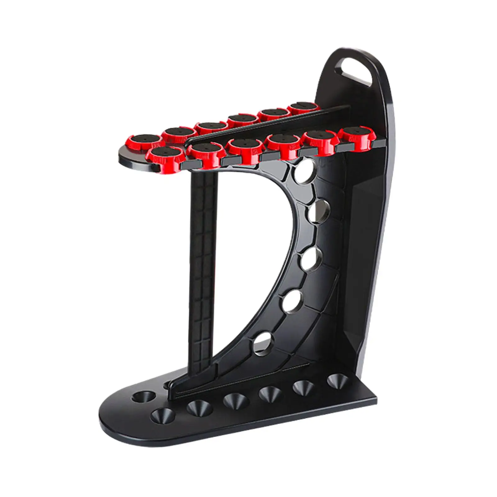 Полка-органайзер для удочек 12-полюсная полка с ручкой вертикальная стойка кия