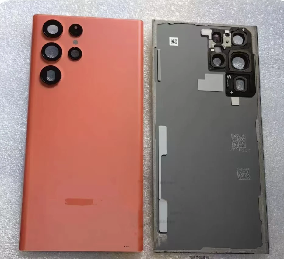 Ультратонкая Задняя Крышка Отсека Для Аккумулятора Samsung S22 С Объективом Камеры
