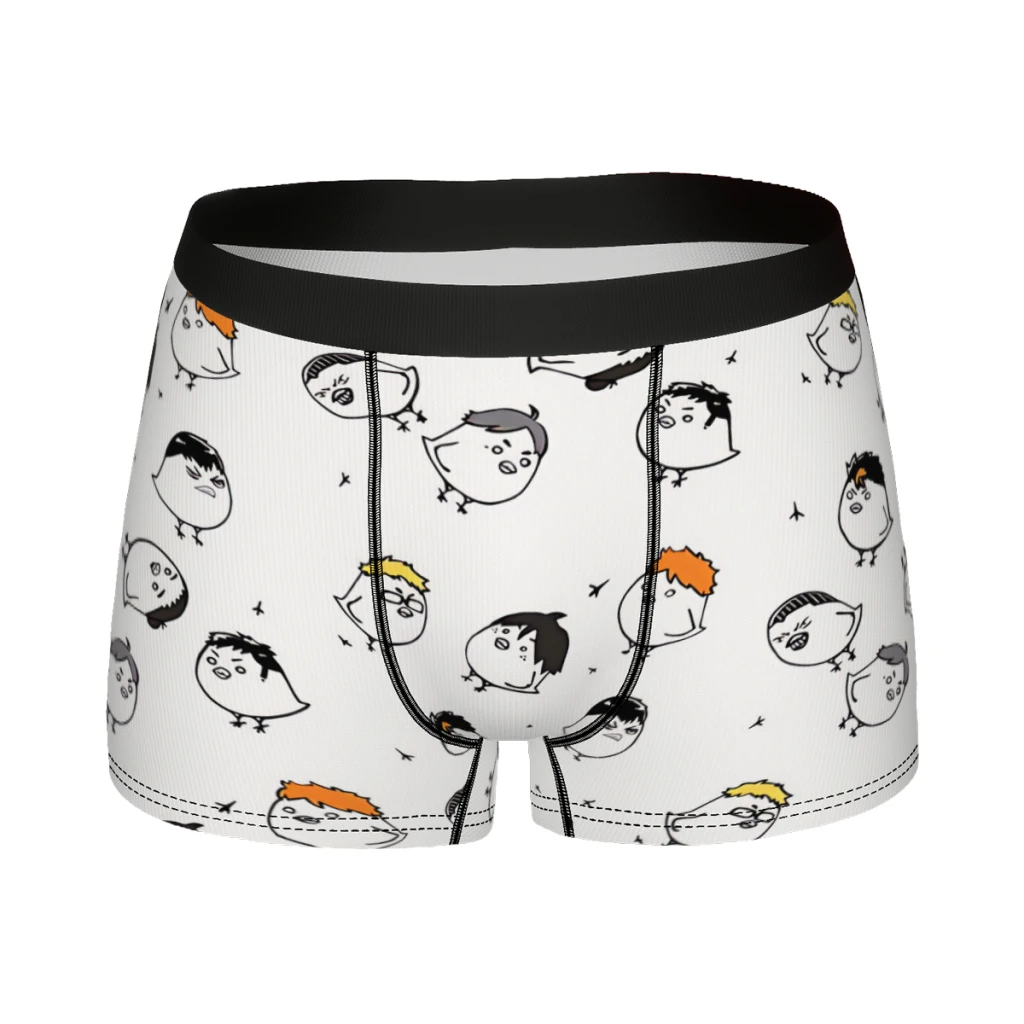 

Karasuno ворона Karasuno высокие трусы мужские трусы Мужское нижнее белье удобные шорты Боксеры Трусы