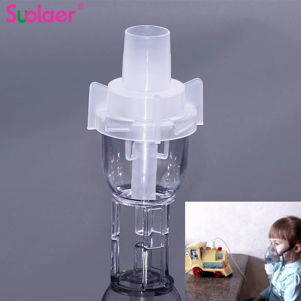 10/6ML Medical Atomized Tank Cup for Air Compressor Nebulizer Portable, Asthma Medicine Bottle Allergy Inhaler Aerosol Medicatio