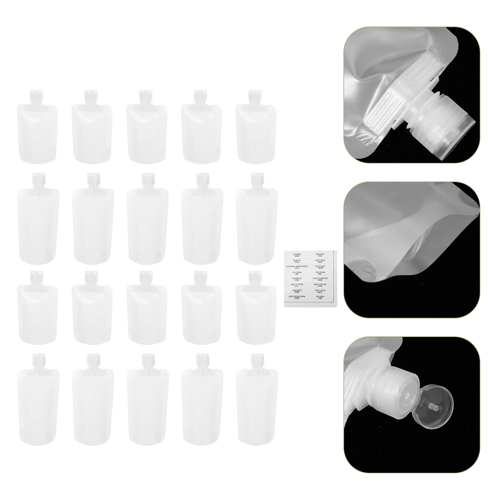 

1 Набор практичных сжимаемых сумок, держатели для шампуня и лосьона, косметические дорожные сумки