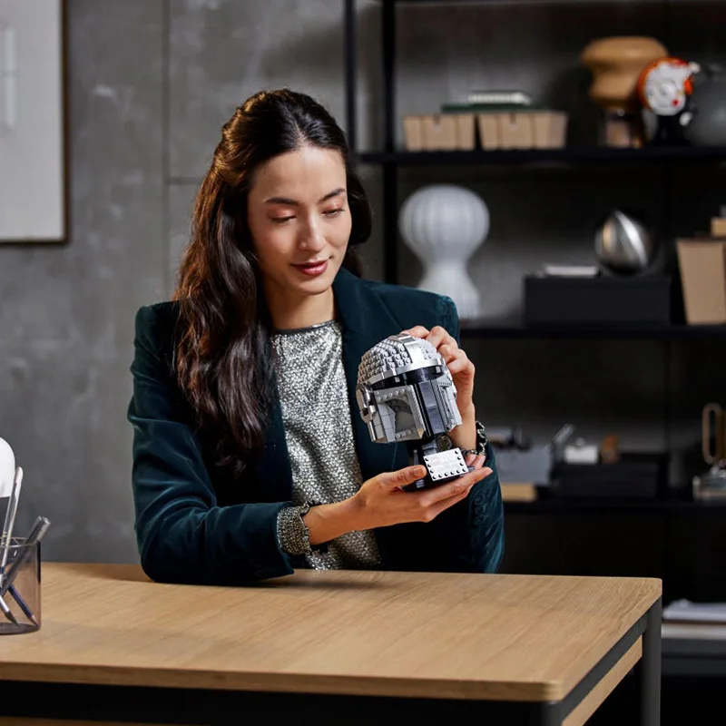 [100% оригинал] LEGO®Звездные войны™75328 мандалор™Набор для строительства шлема (584