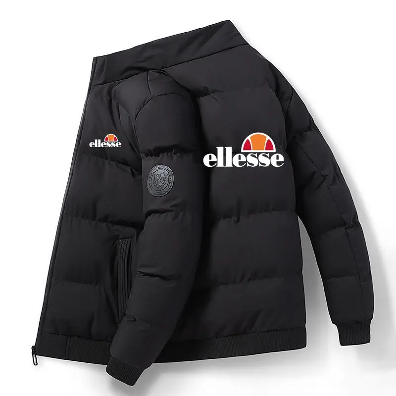 

2023 Autumn and Winter Men's Korean Style Zipper Jacket Casual pilot coat Scarf collar Fashion slim coat