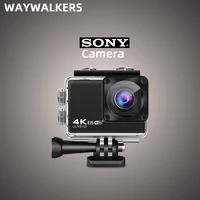 waywalkers action camera 4k 60fps 24mp 2 inch screen eis wifi waterproof remote control 4x zoom sports cam surfing sony camera