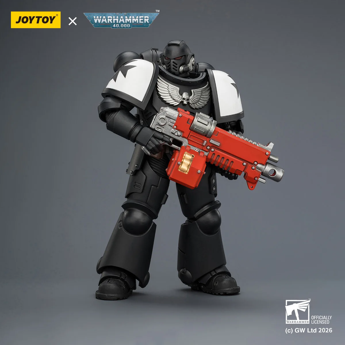 Фото В наличии: Фигурка JOYTOY Warhammer 40K Black Templars Helbrecht Lombast Intercessor Revenge Valtus Terminator 1/18 №5